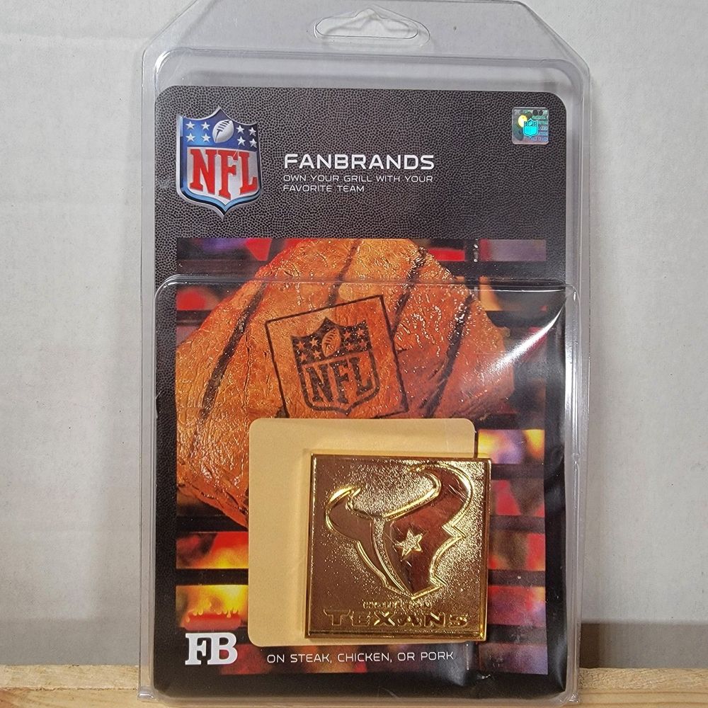 NFL Fan Brands Houston Texans Grill Branding NIP